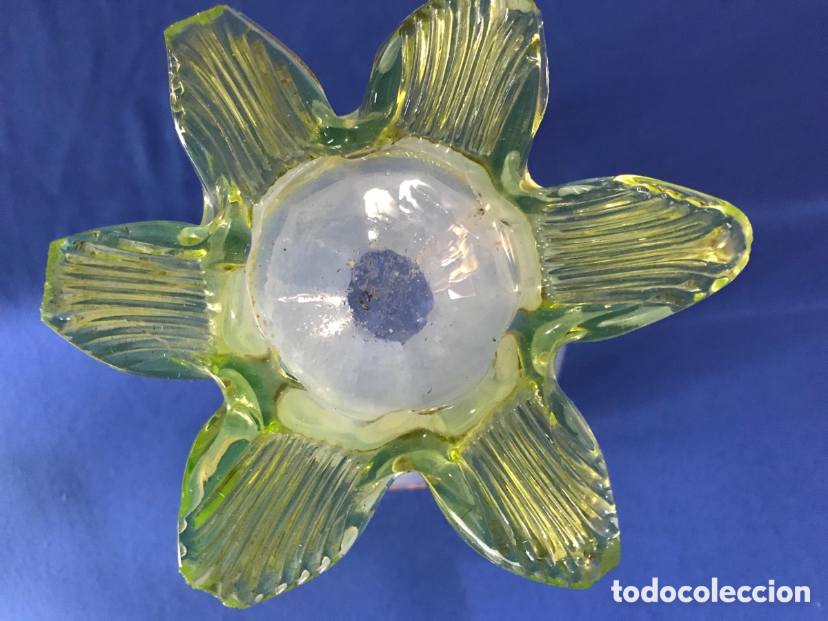 Antig&uuml;edades: Bombonera Cristal opalino - Foto 5