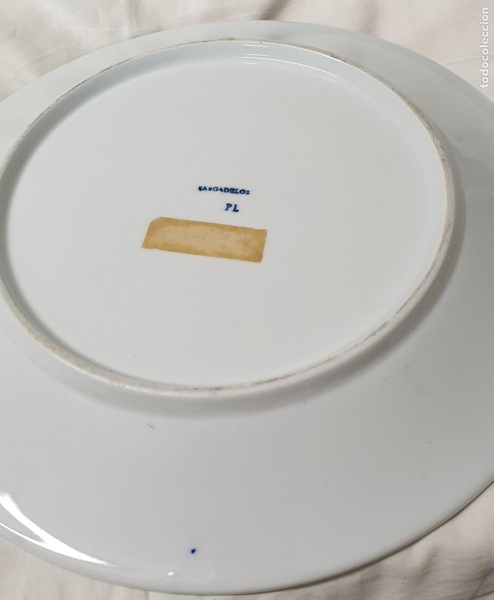 Antig&uuml;edades: PLATO SARGADELOS 26 CM. DI&Aacute;METRO - Foto 3