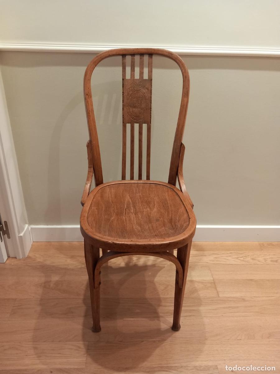 Antig&uuml;edades: Antigua silla de madera - Foto 2