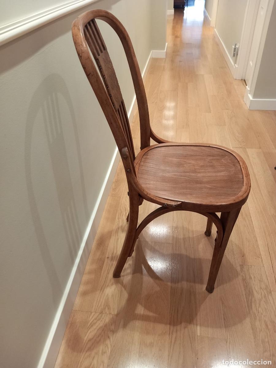Antig&uuml;edades: Antigua silla de madera - Foto 3
