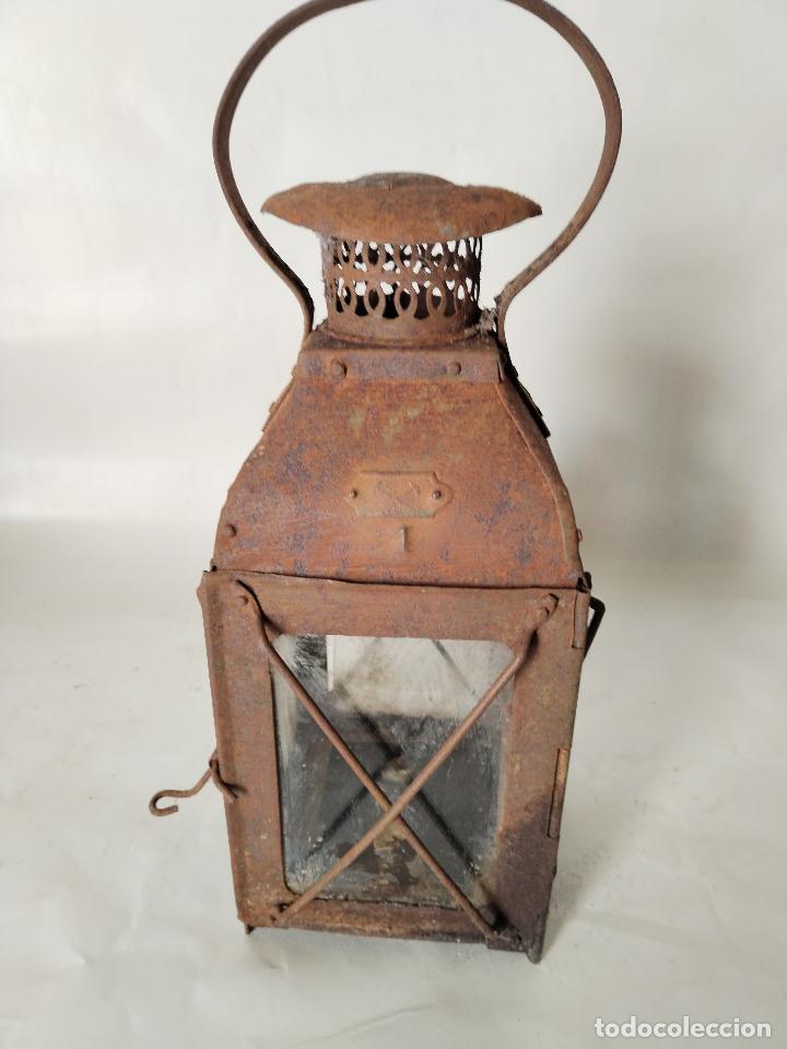 Antig&uuml;edades: antiguo farol - Foto 3