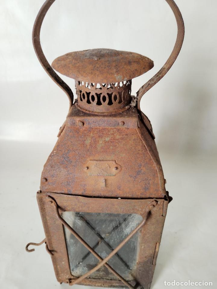 Antig&uuml;edades: antiguo farol - Foto 1