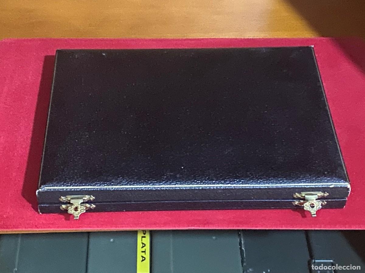 Antig&uuml;edades: Juego de 6 cucharas chapadas en plata - Foto 2