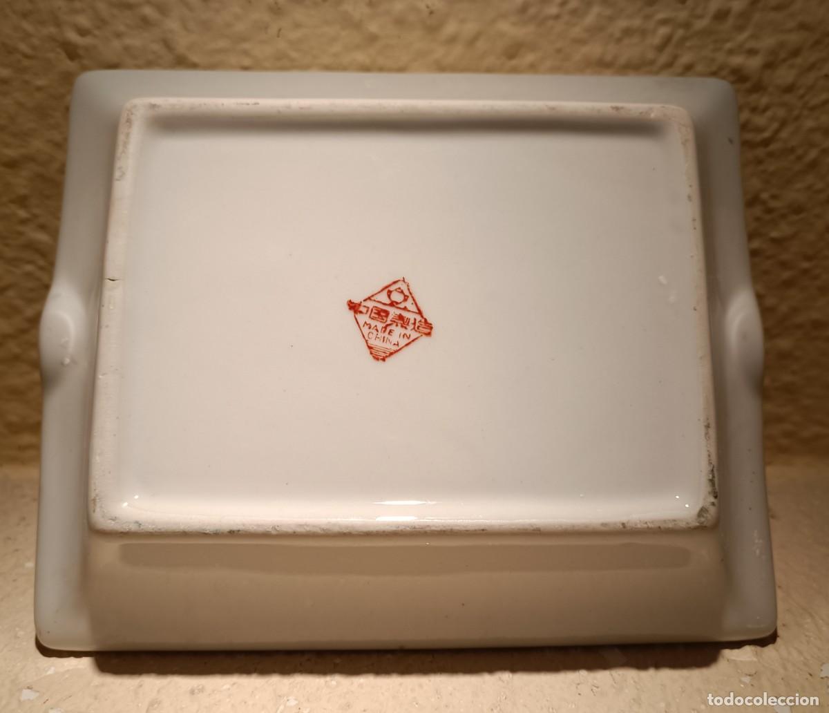 Antig&uuml;edades: Bandeja cer&aacute;mica esmaltada China - Foto 6