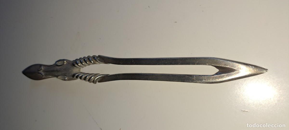 Antig&uuml;edades: Abrecartas de plata con forma de cabeza de venado - Foto 1