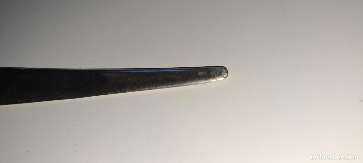 Antig&uuml;edades: Abrecartas de plata con forma de cabeza de venado - Foto 6