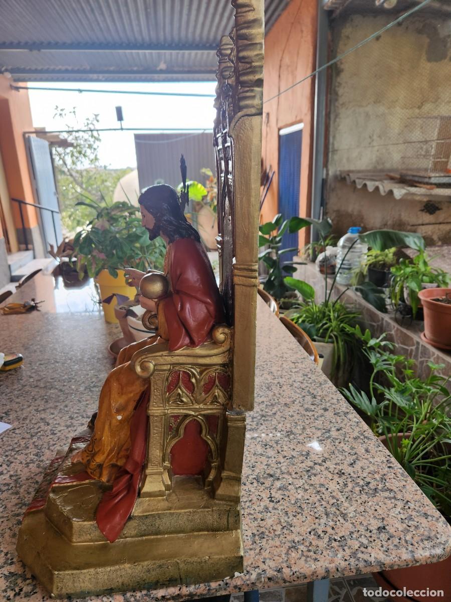 Antig&uuml;edades: Espectacular Sagrado coraz&oacute;n de Jes&uacute;s - Foto 7