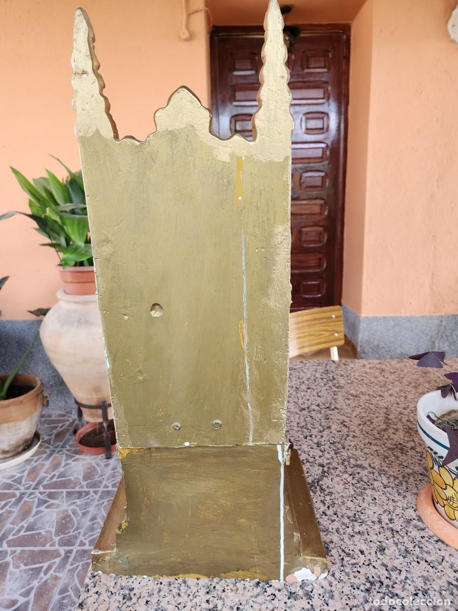 Antig&uuml;edades: Espectacular Sagrado coraz&oacute;n de Jes&uacute;s - Foto 8