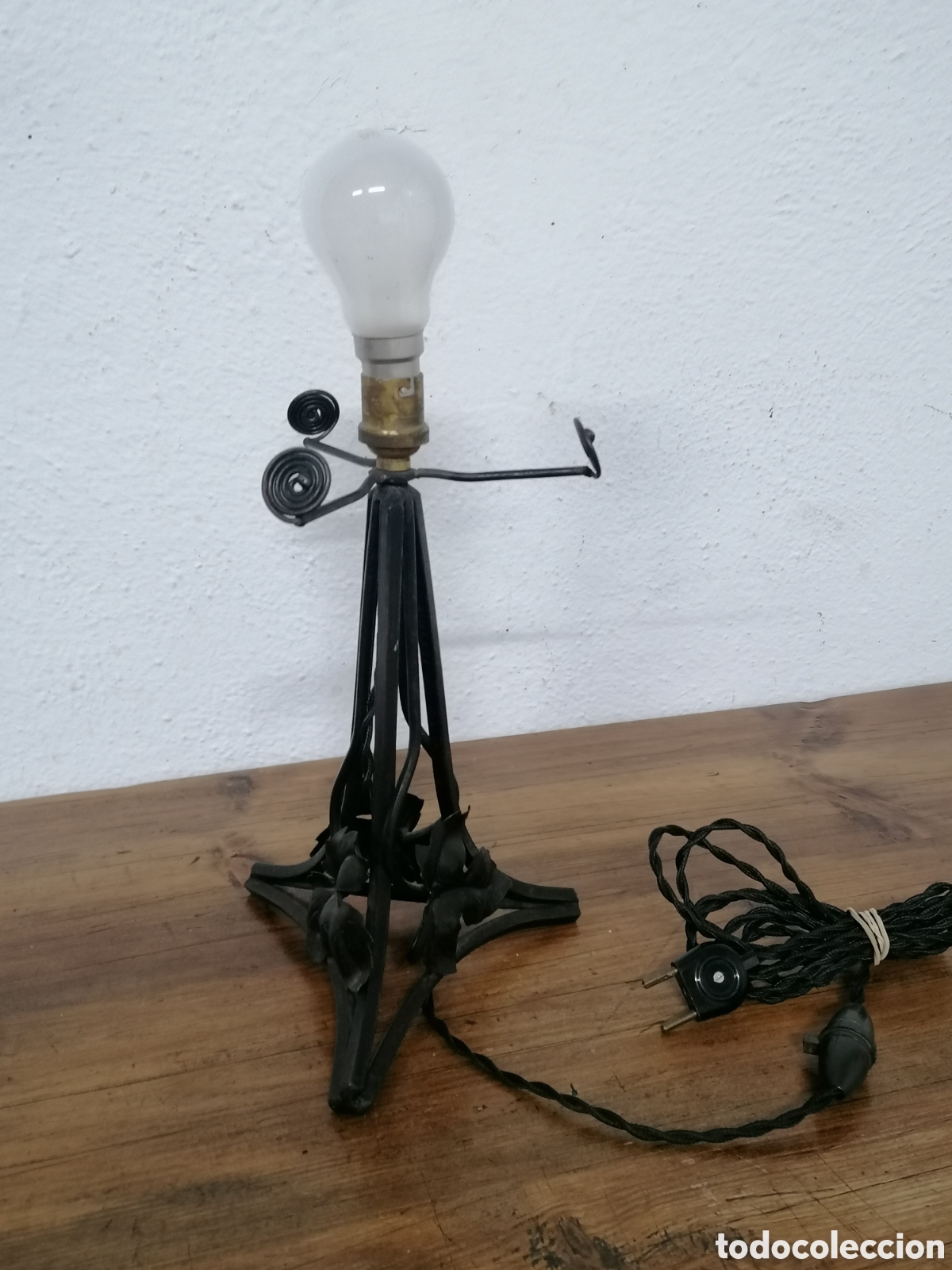 Antig&uuml;edades: L&aacute;mpara antigua art deco - Foto 2