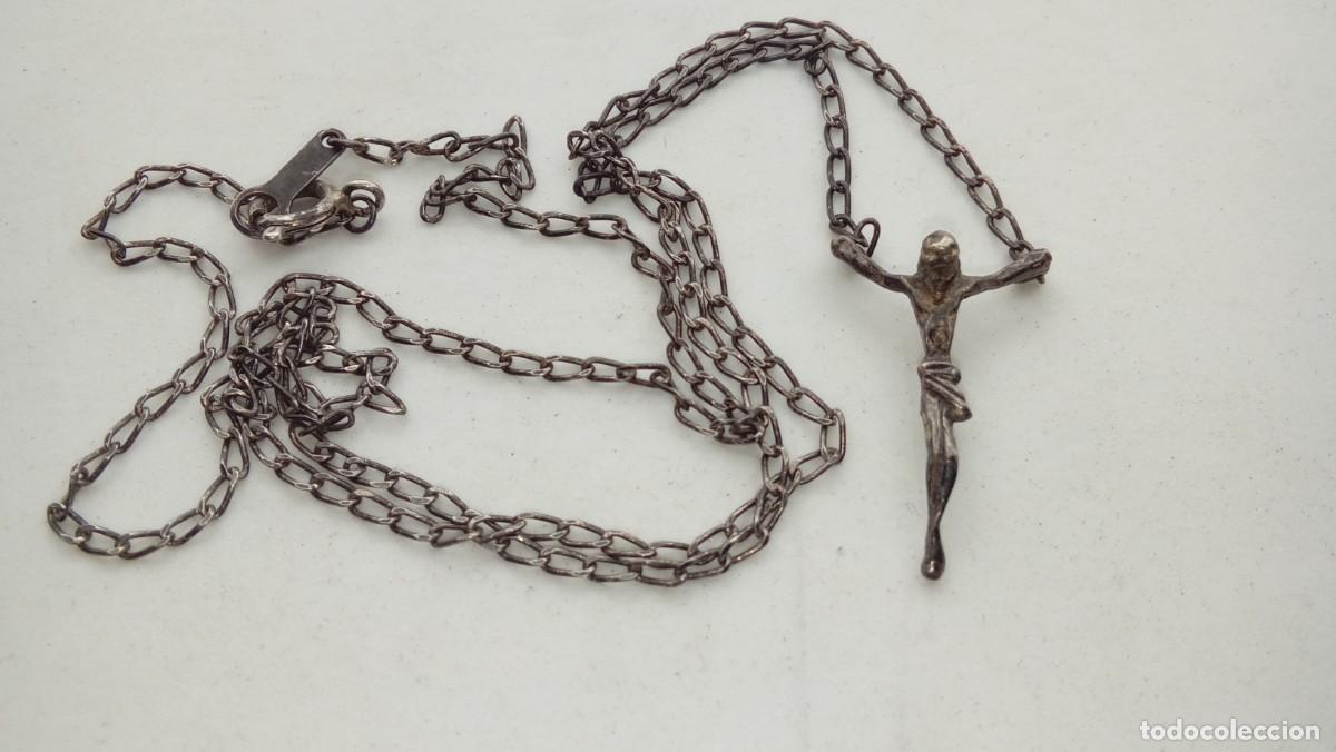 Antig&uuml;edades: COLGANTE PLATA RELIGIOSO - Foto 1