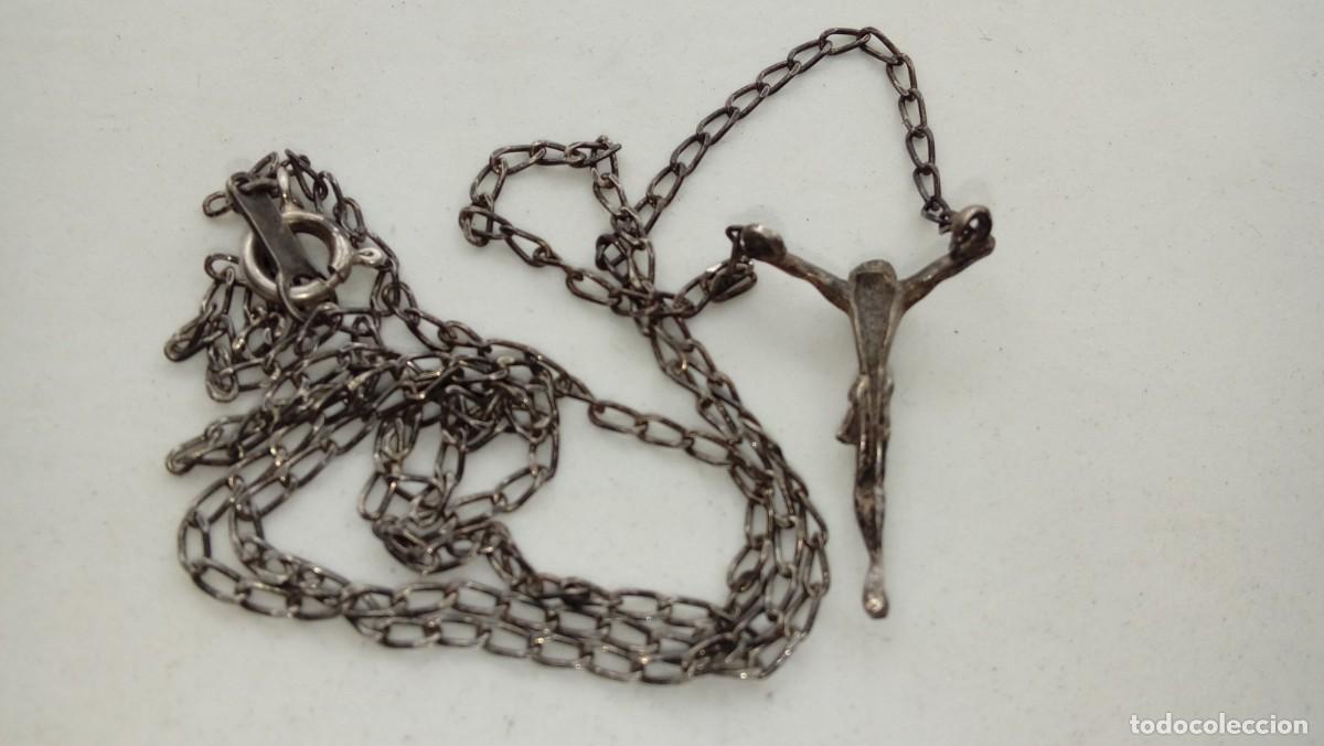 Antig&uuml;edades: COLGANTE PLATA RELIGIOSO - Foto 2
