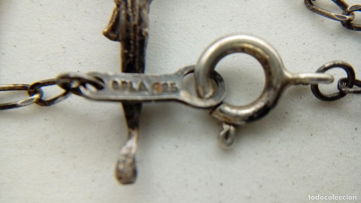 Antig&uuml;edades: COLGANTE PLATA RELIGIOSO - Foto 3