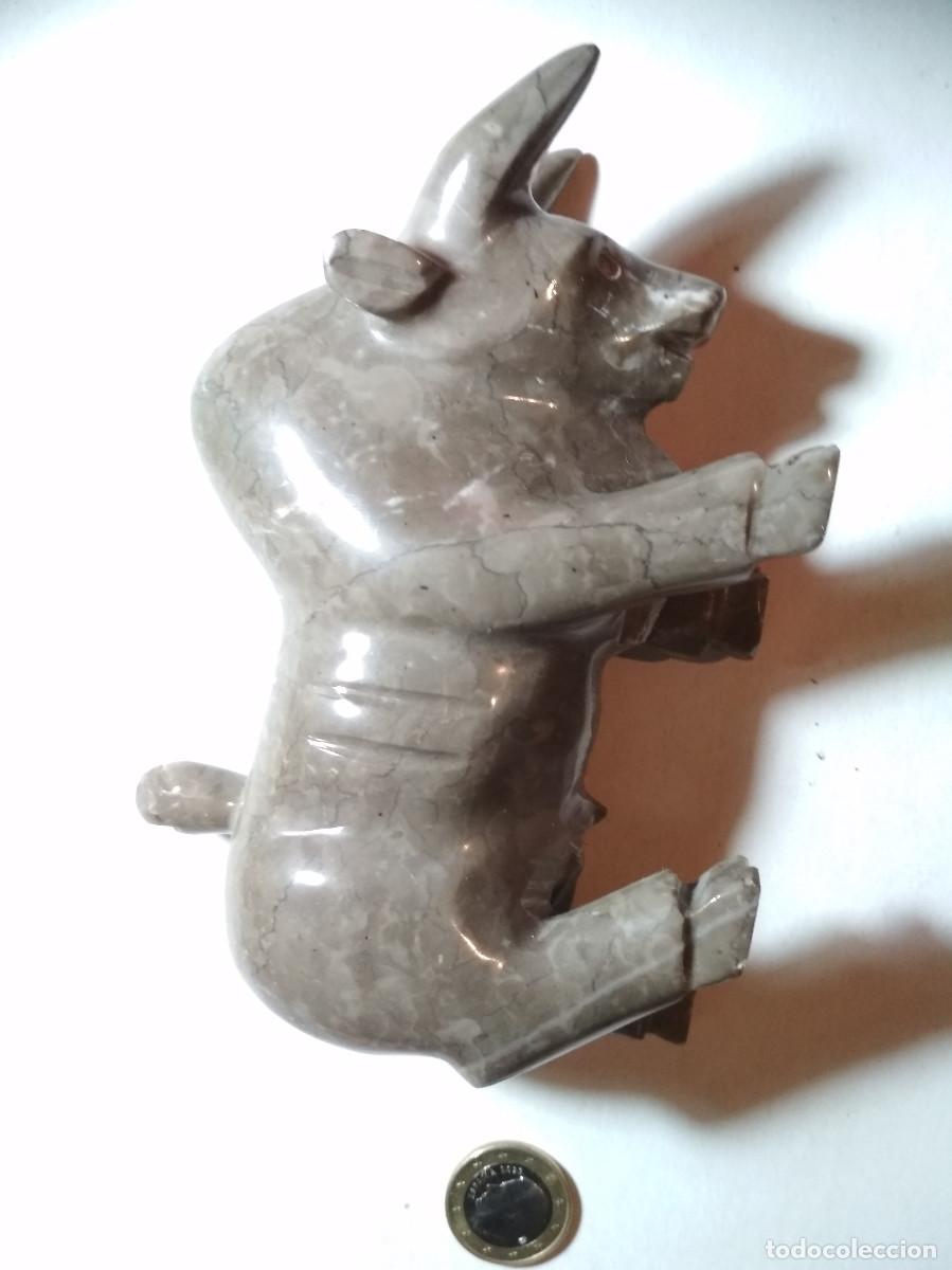 Antig&uuml;edades: Figura decoracion toro - Foto 1