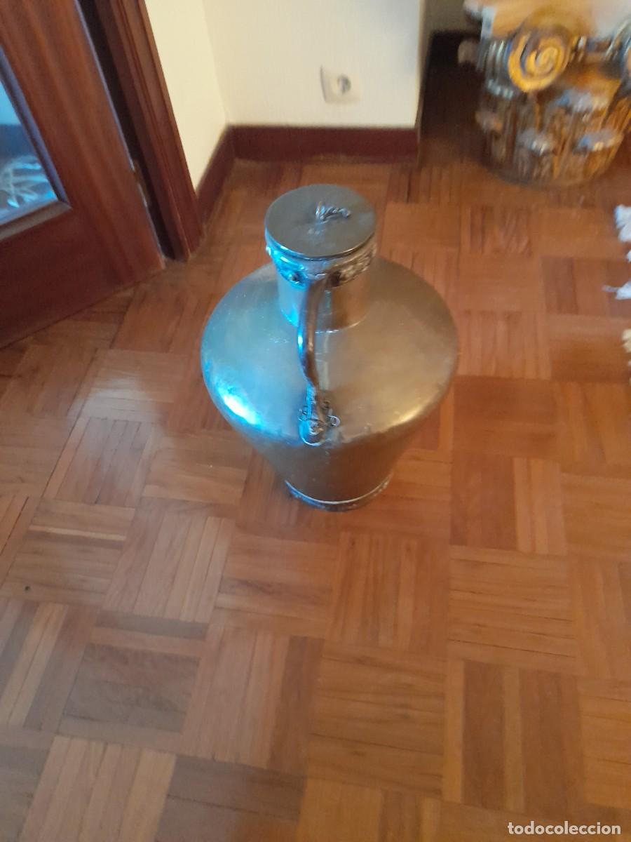 Antig&uuml;edades: C&aacute;ntaro de cobre Siglo XIX - Foto 2