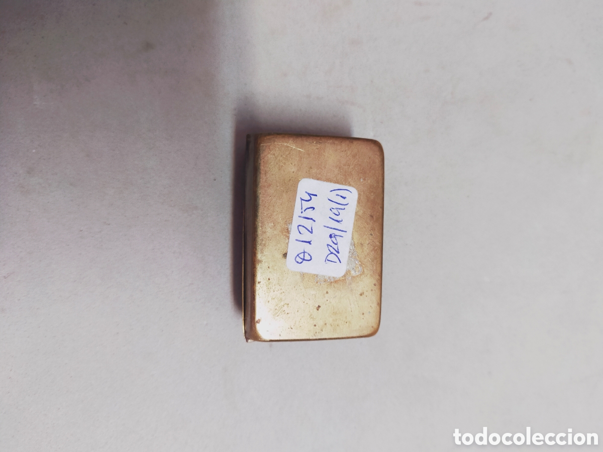 Antig&uuml;edades: CAJA CAJITA DE LATON. RECTANGULAR. - Foto 6