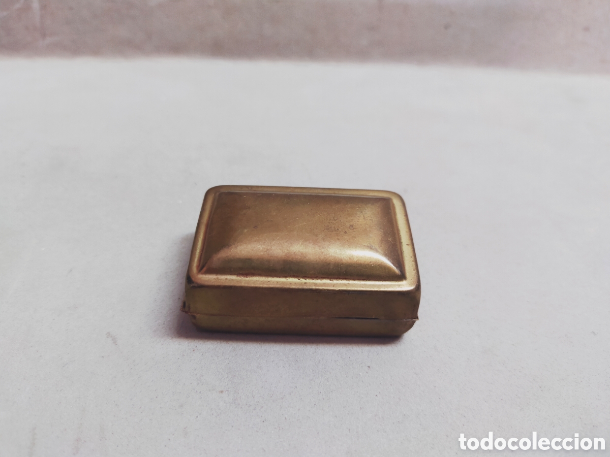 Antig&uuml;edades: CAJA CAJITA DE LATON. RECTANGULAR. - Foto 1