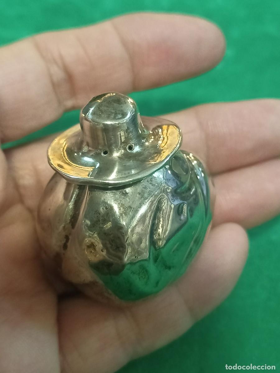 Antig&uuml;edades: Peque&ntilde;o salero en plata 925. REF-9356 - Foto 5