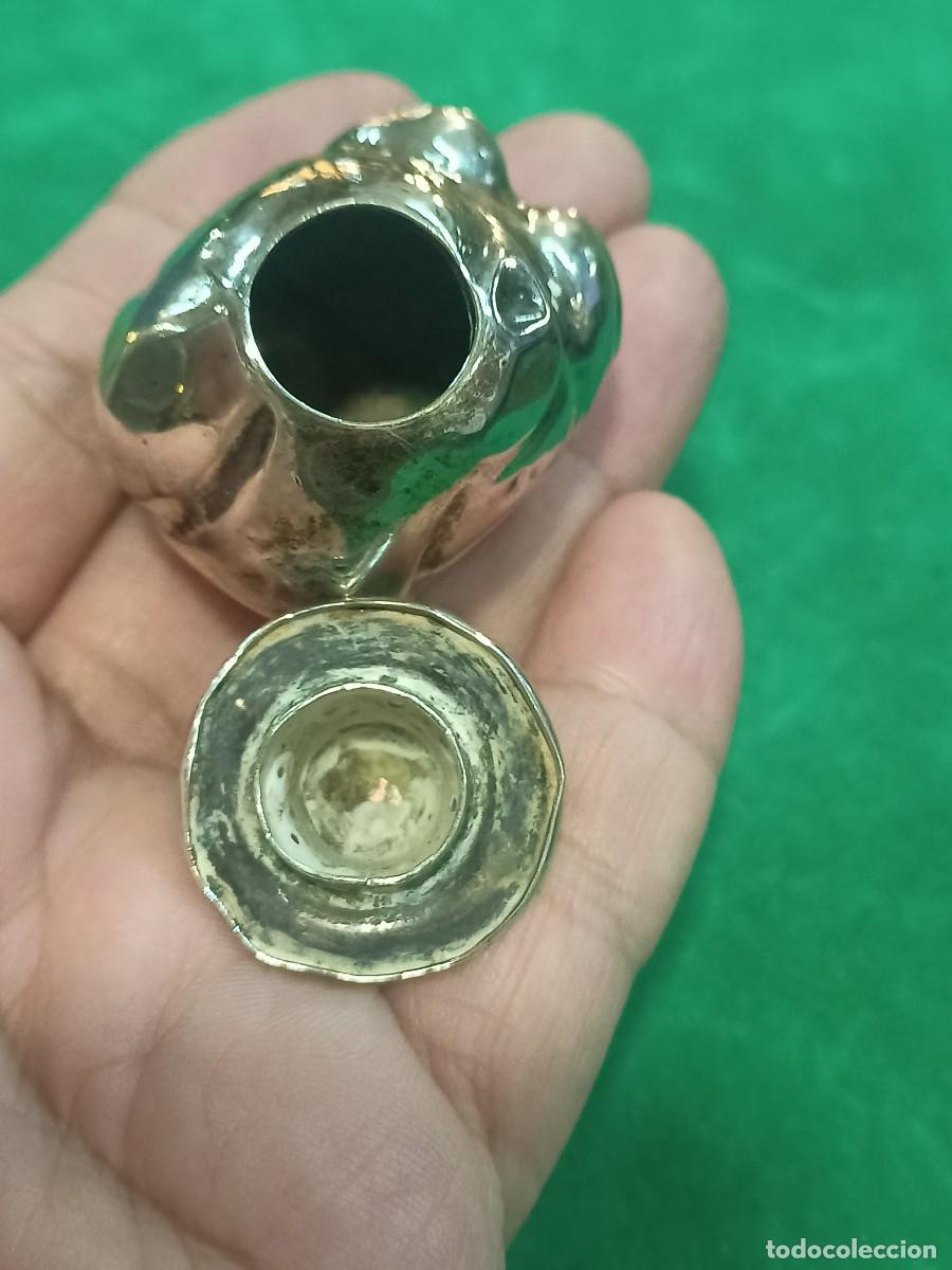 Antig&uuml;edades: Peque&ntilde;o salero en plata 925. REF-9356 - Foto 7