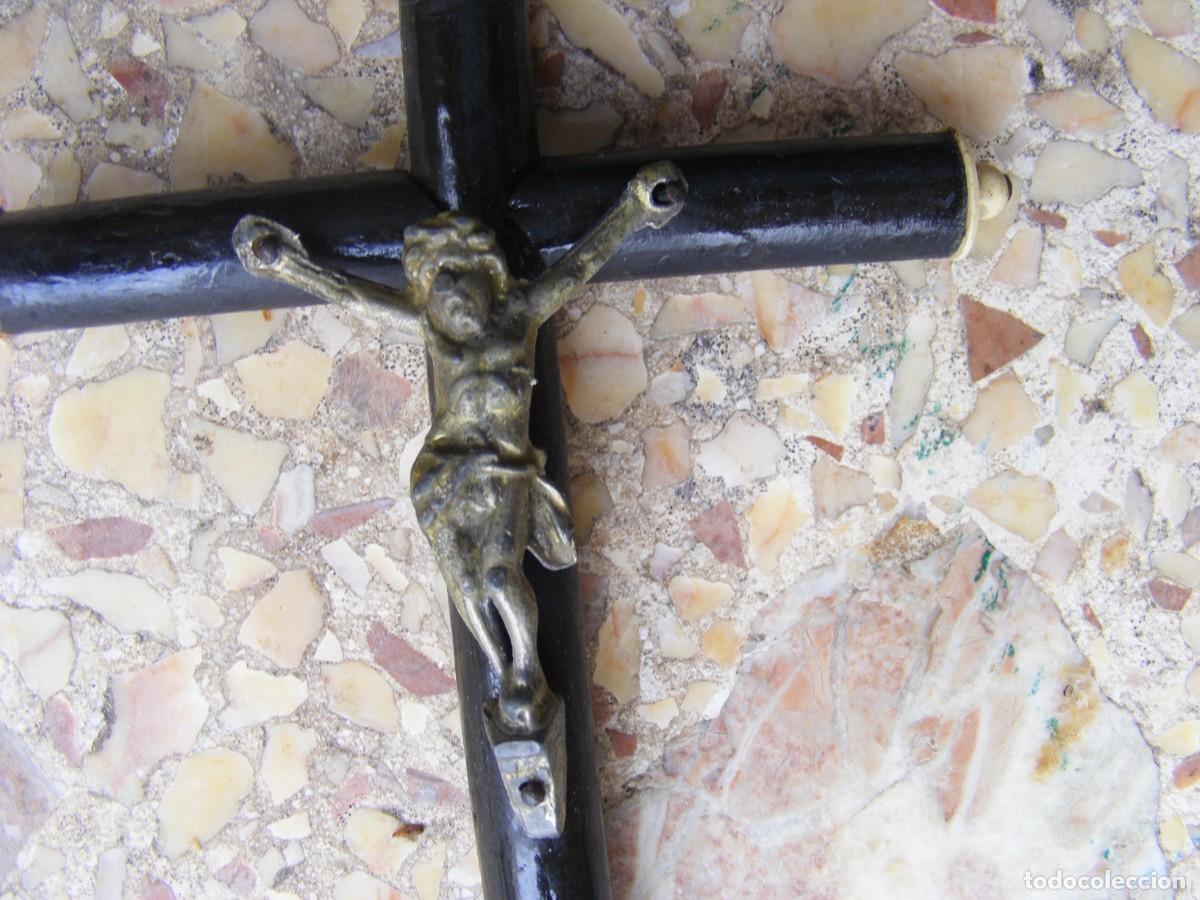 Antig&uuml;edades: CRUCIFIJO EPOCA ISABEL II - Foto 2