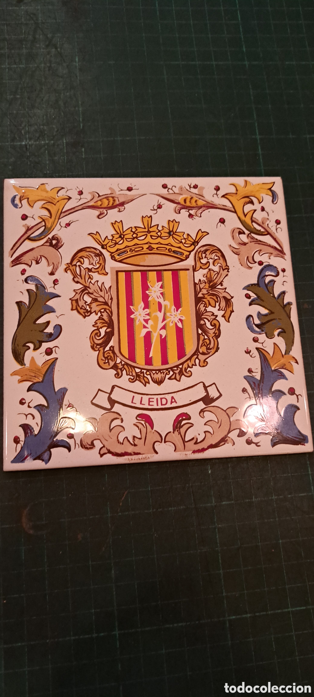 Antig&uuml;edades: Baldosa cer&aacute;mica Lleida - Foto 1