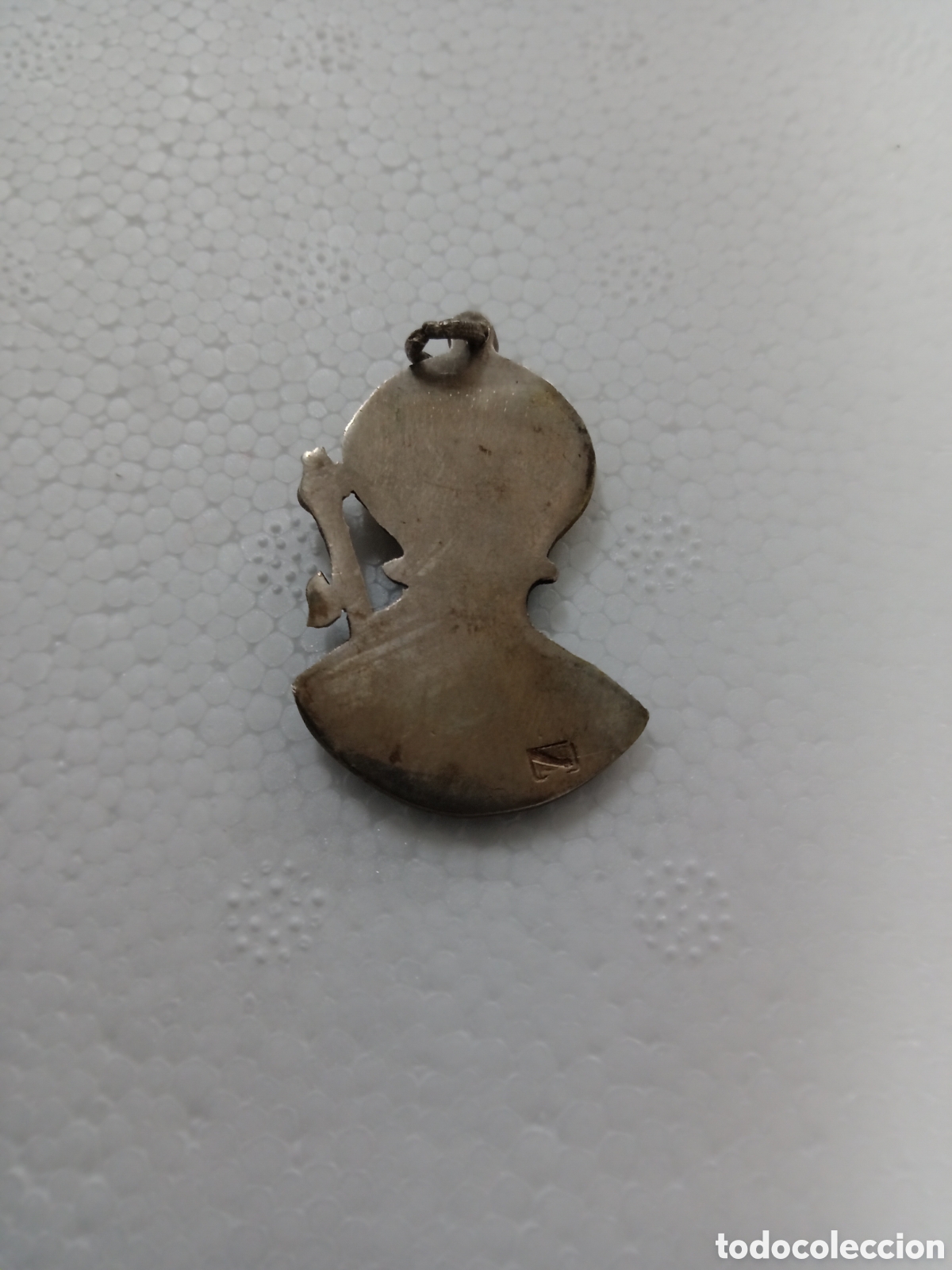Antig&uuml;edades: Medalla Ap&oacute;stol Santiago 4cm - Foto 2
