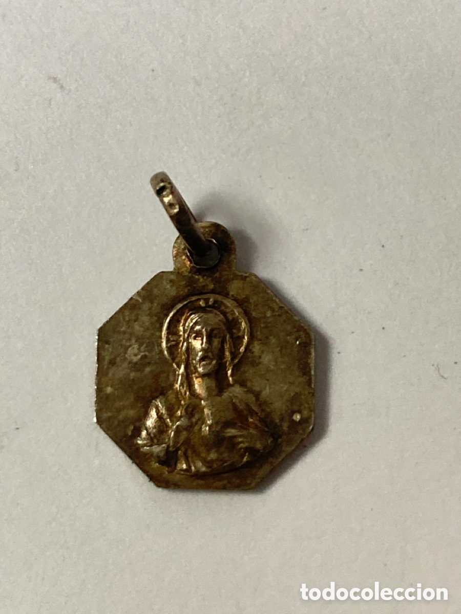 Antig&uuml;edades: Medalla de plata Virgen Covadonga /C77 - Foto 2
