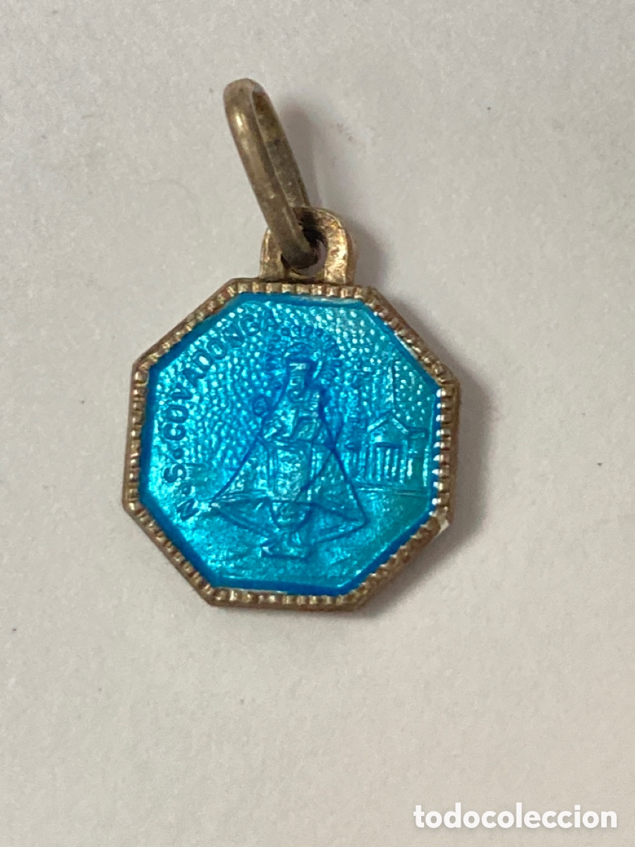 Antig&uuml;edades: Medalla de plata Virgen Covadonga /C77 - Foto 1