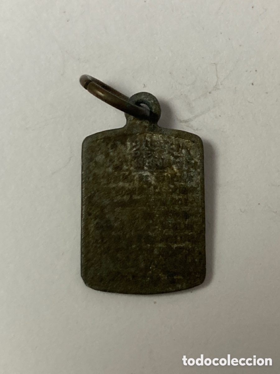 Antig&uuml;edades: Medalla met&aacute;lica /C74 - Foto 2