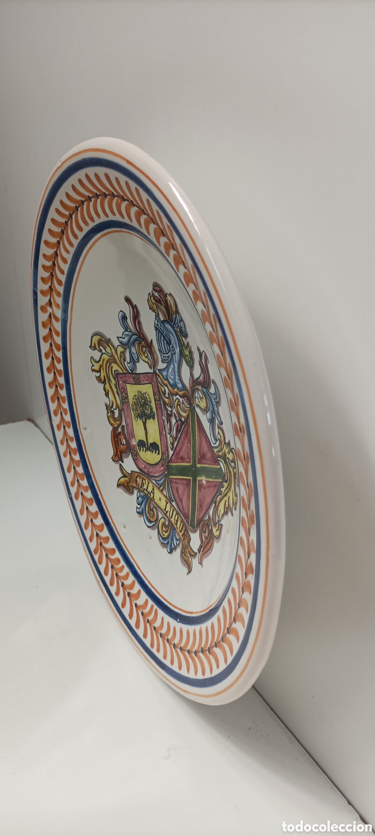 Antig&uuml;edades: PLATO TALAVERA ANTIGUO CELA LUQUE - Foto 3