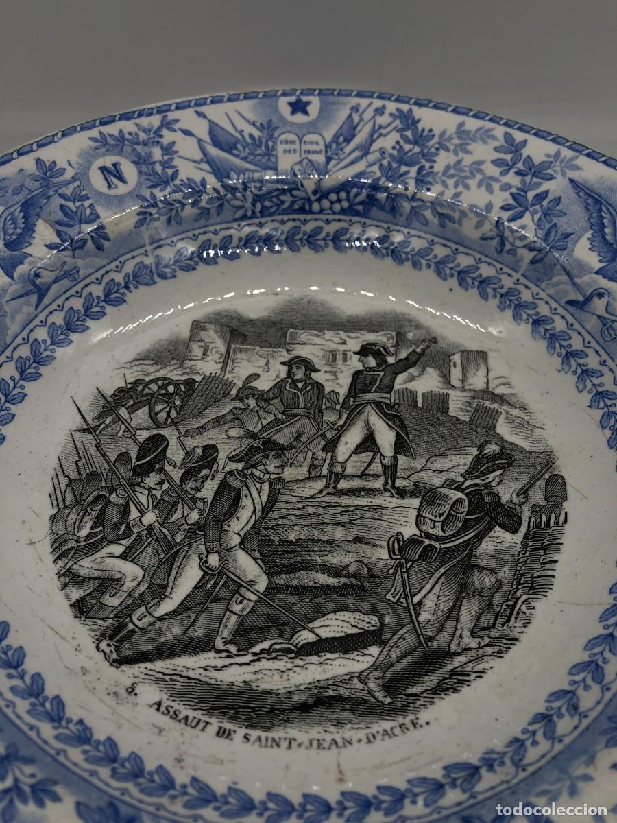 Antig&uuml;edades: 3 PLATOS GLORIAS NAPOLEON - Foto 5