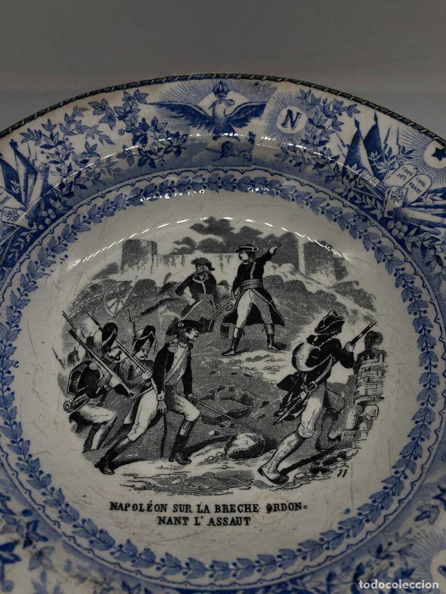 Antig&uuml;edades: 3 PLATOS GLORIAS NAPOLEON - Foto 7