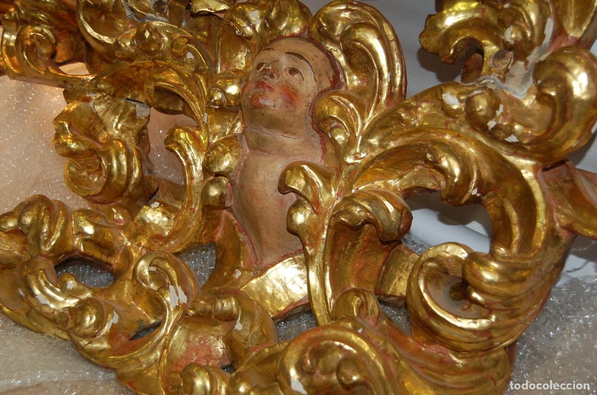 Antig&uuml;edades: FRENTE AL ALTAR CON ANGEL PAN DE ORO - Foto 5