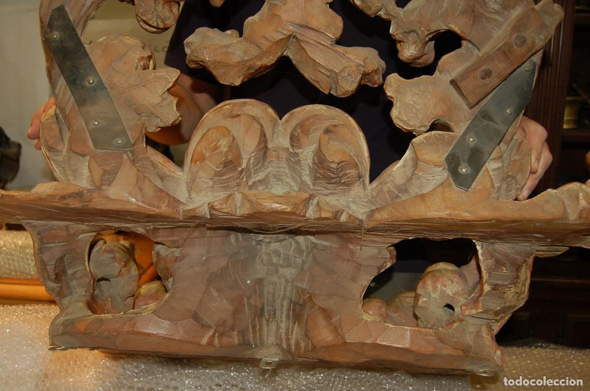 Antig&uuml;edades: FRENTE AL ALTAR CON ANGEL PAN DE ORO - Foto 6