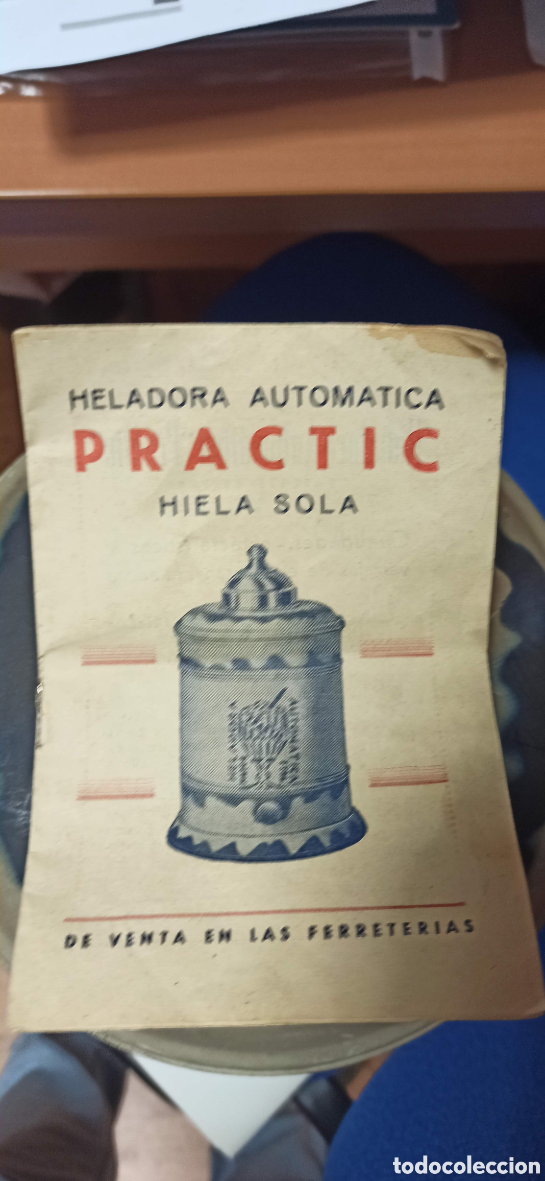 Antig&uuml;edades: ANTIGUA HELADERA MARCA PRACTIC - Foto 5