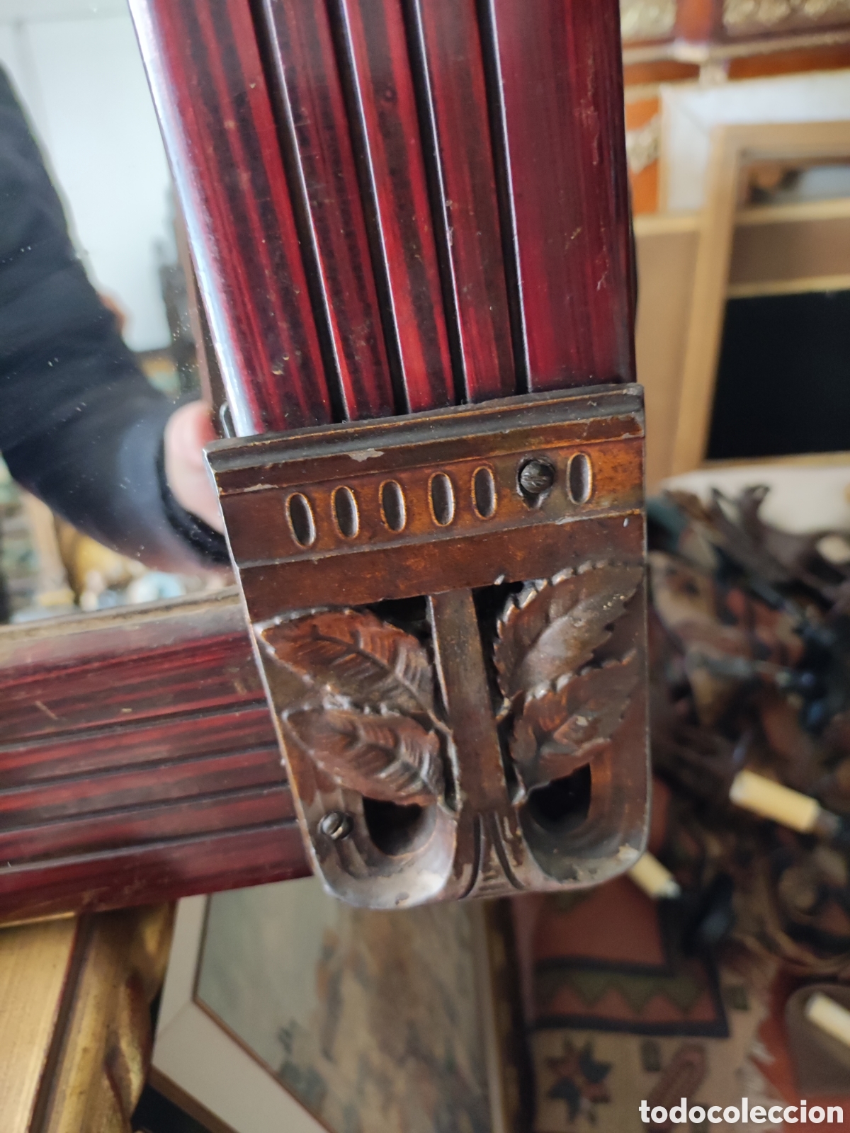 Antig&uuml;edades: Espejo modernista - Foto 5