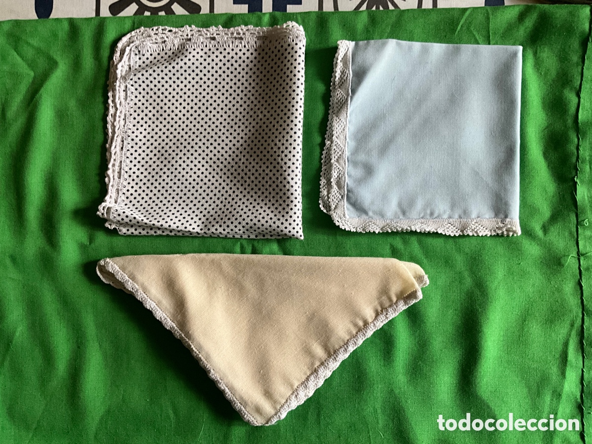 Antig&uuml;edades: PA&Ntilde;UELOS PUNTILLAS 3x2&euro; - Foto 1