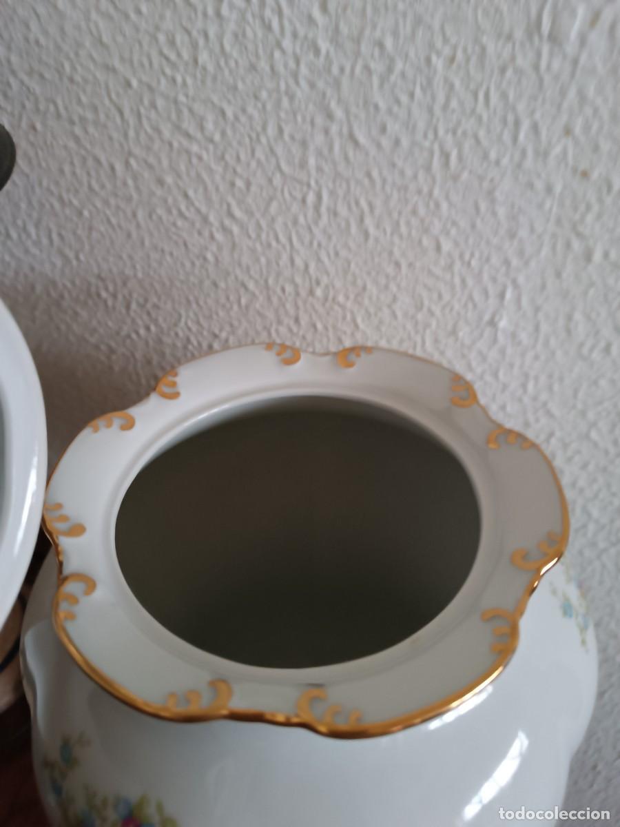 Antig&uuml;edades: Antiguo tibor de porcelana - Foto 3