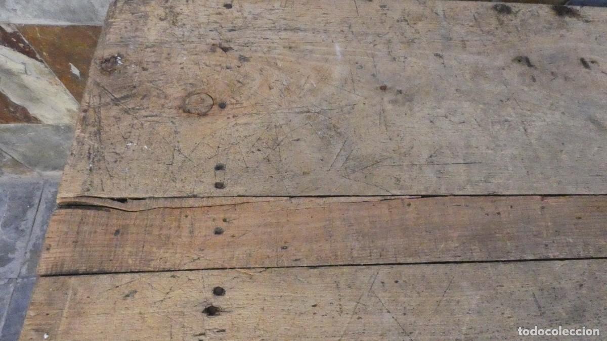 Antig&uuml;edades: MESA TOCINERA A&Ntilde;O 1900 ANTIGUA MESA RUSTICA RUSTIC TABLE TISCH RUSTIQUE - Foto 9