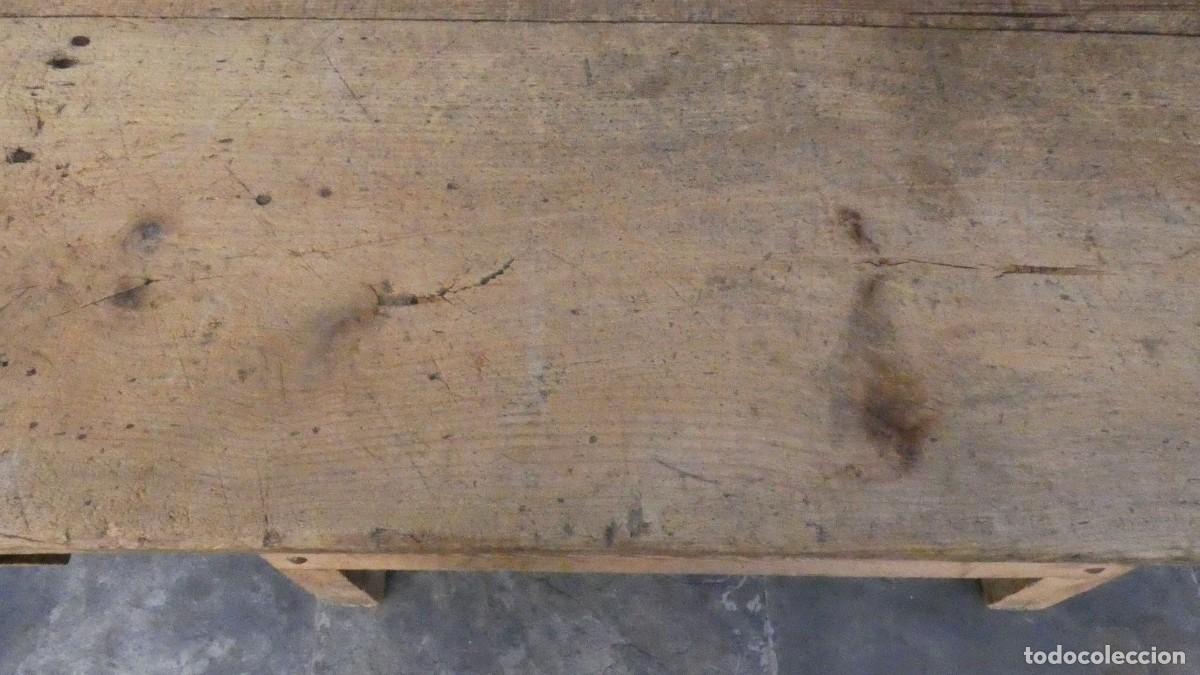 Antig&uuml;edades: MESA TOCINERA A&Ntilde;O 1900 ANTIGUA MESA RUSTICA RUSTIC TABLE TISCH RUSTIQUE - Foto 10
