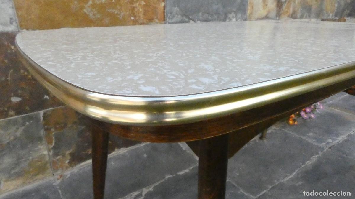 Antig&uuml;edades: MESA DE ALAS Y EXTENSIBLE A&Ntilde;O 1960 RUSTIC TABLE TISCH RUSTIQUE - Foto 9