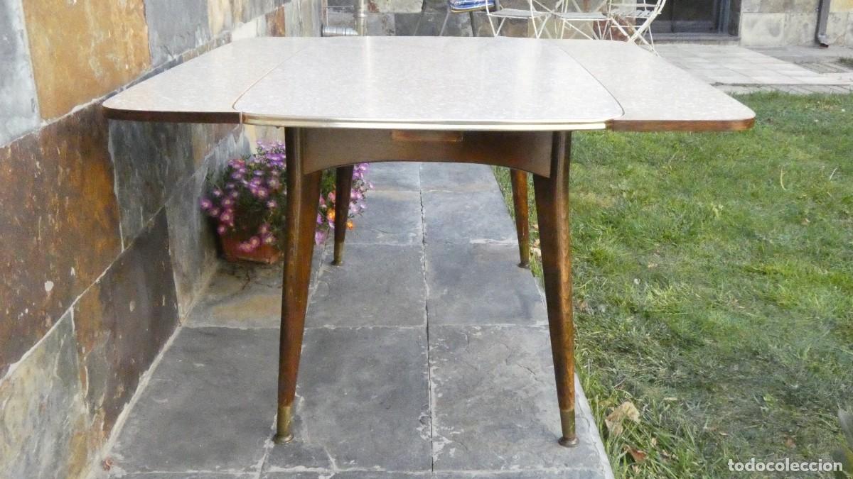 Antig&uuml;edades: MESA DE ALAS Y EXTENSIBLE A&Ntilde;O 1960 RUSTIC TABLE TISCH RUSTIQUE - Foto 16