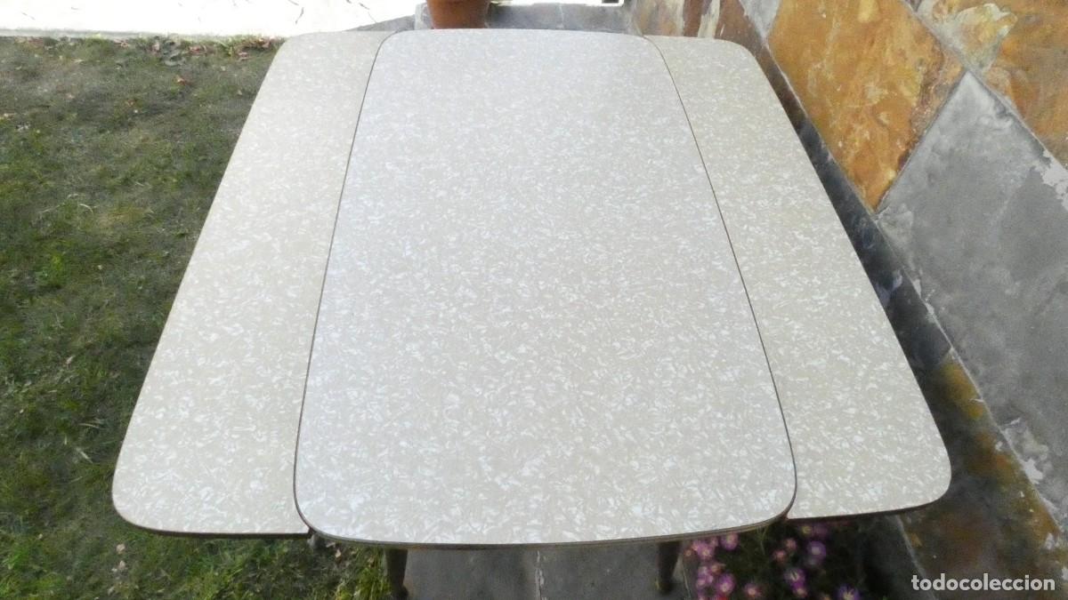 Antig&uuml;edades: MESA DE ALAS Y EXTENSIBLE A&Ntilde;O 1960 RUSTIC TABLE TISCH RUSTIQUE - Foto 18
