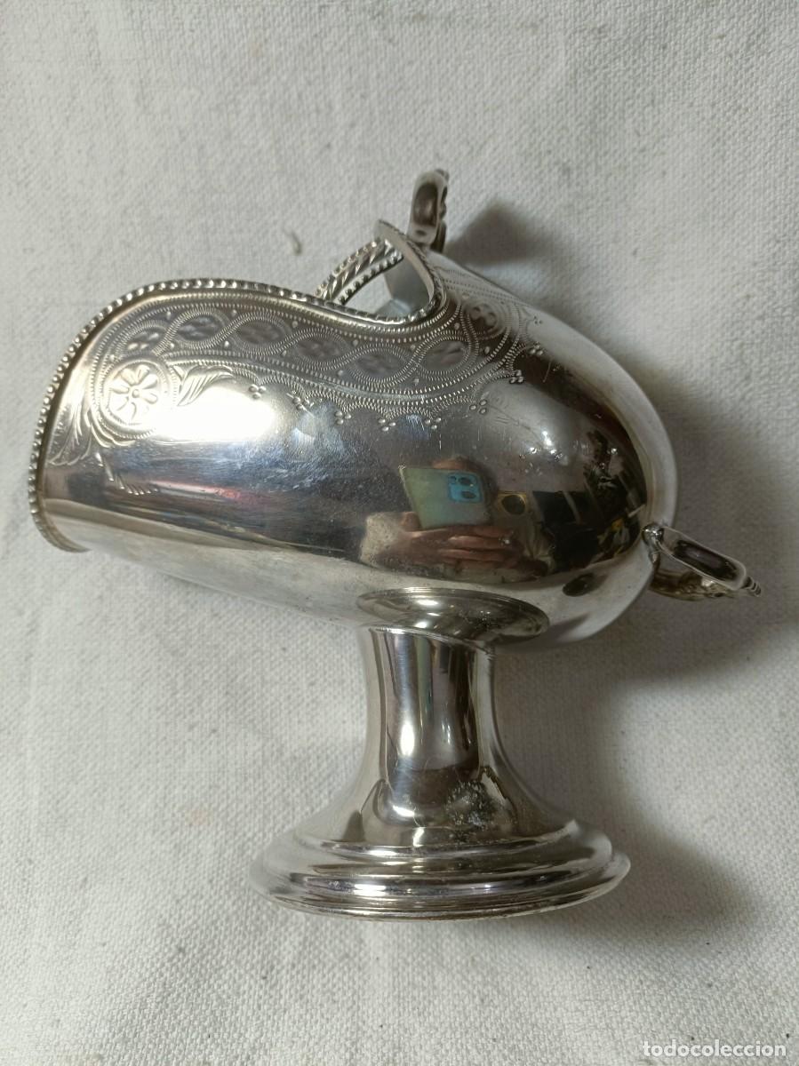 Antig&uuml;edades: Antiguo azucarero de plata inglesa - Foto 3
