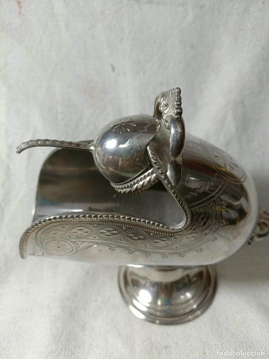 Antig&uuml;edades: Antiguo azucarero de plata inglesa - Foto 5