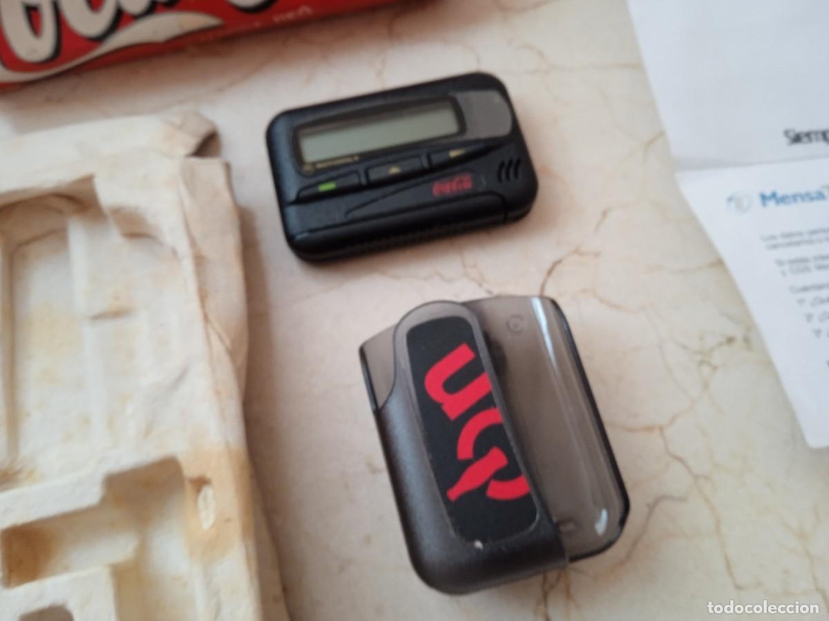 Antig&uuml;edades: Antiguo beeper de Coca Cola, con su caja original e instrucciones - Foto 2