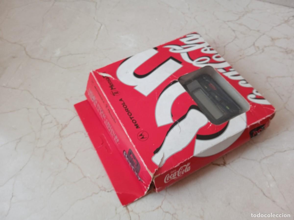 Antig&uuml;edades: Antiguo beeper de Coca Cola, con su caja original e instrucciones - Foto 4