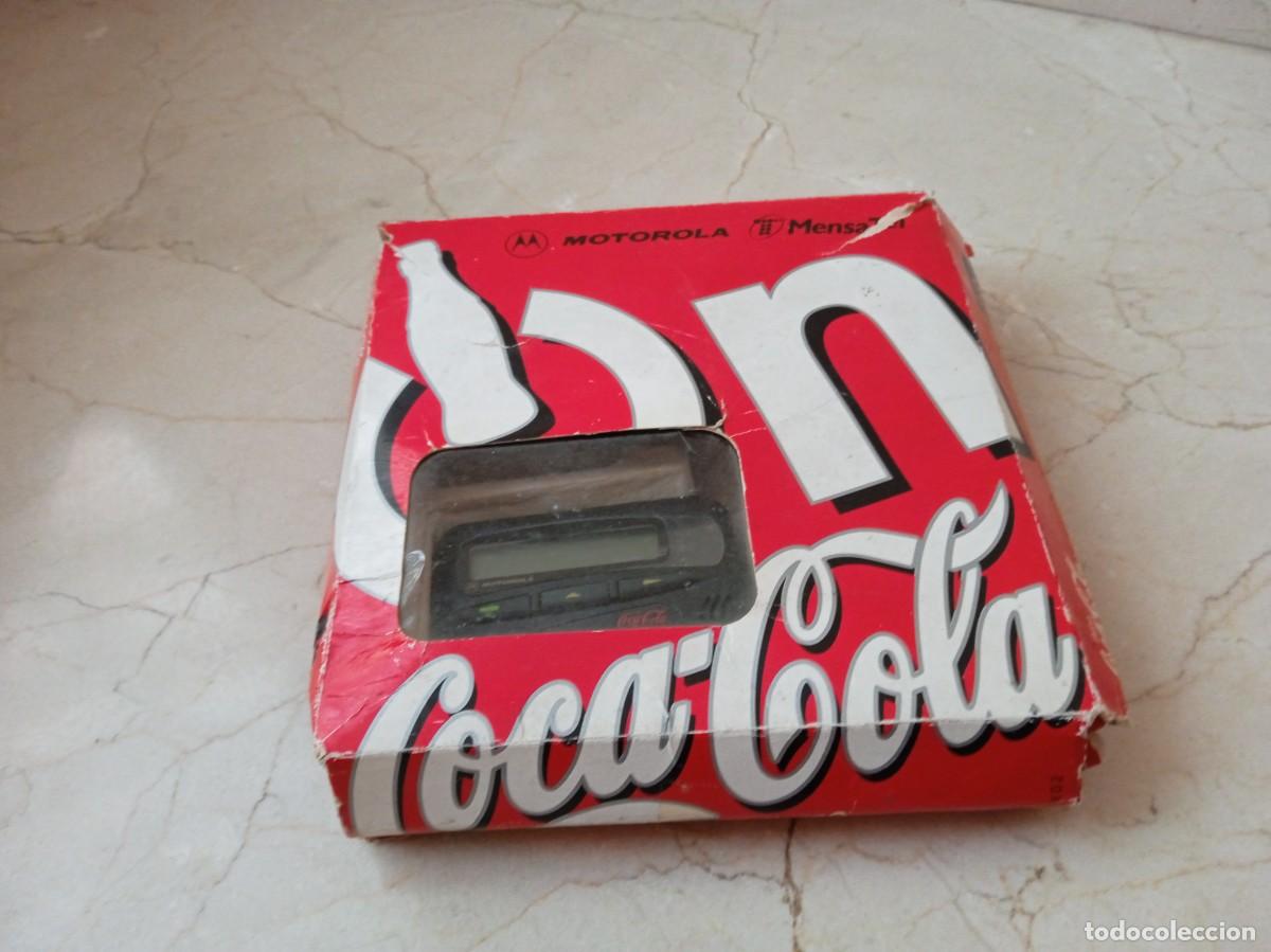 Antig&uuml;edades: Antiguo beeper de Coca Cola, con su caja original e instrucciones - Foto 5