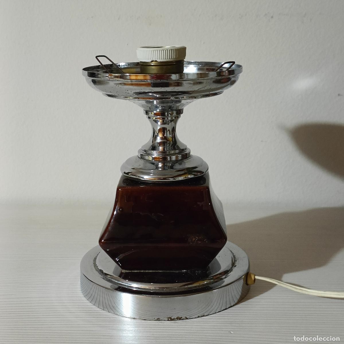 Antig&uuml;edades: L&Aacute;MPARA DE SOBREMESA - Foto 10