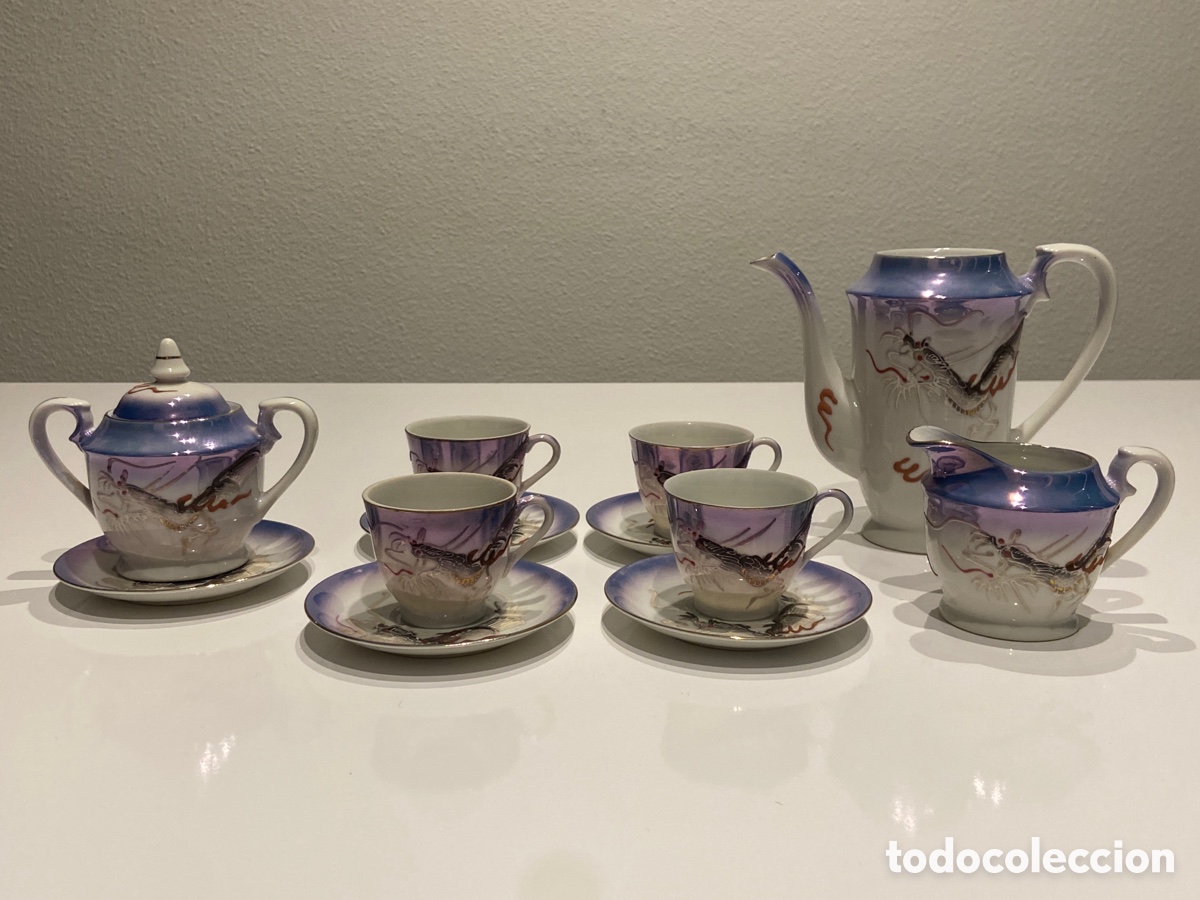 Antig&uuml;edades: Juego de caf&eacute; japon&eacute;s - Foto 2