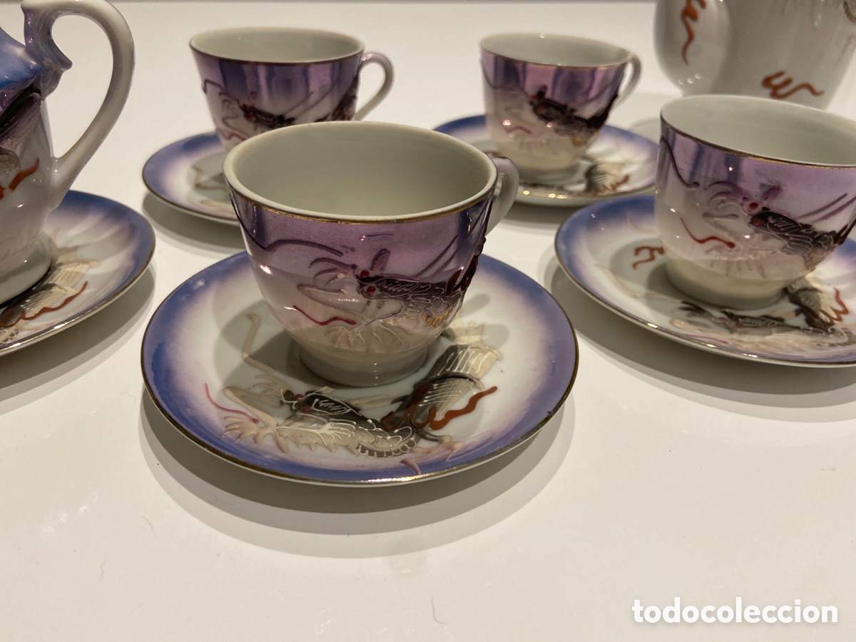 Antig&uuml;edades: Juego de caf&eacute; japon&eacute;s - Foto 3